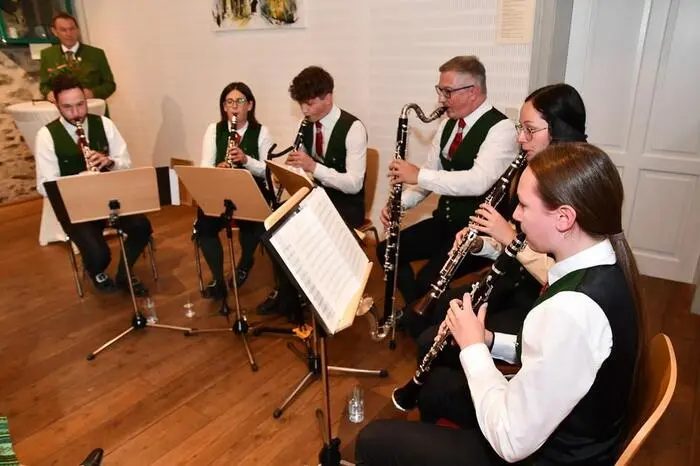 Für die musikalische Umrahmung sorgte das Klarinettenensemble des Musikvereins Winklern-Oberwölz.