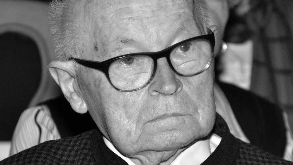 Heinz Rieger verstarb im 94. Lebensjahr