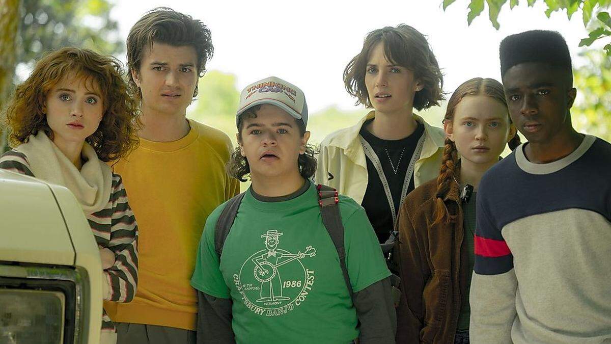 Außenstelle Hawkings: Ein Teil der &quot;Stranger Things&quot;-Crew 