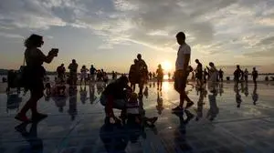 Der Tiroler Landeshauptmann bringt eine Reisewarnung für Kroatien aufs Tapet. Im Bild: Abendstimmung in Zadar 