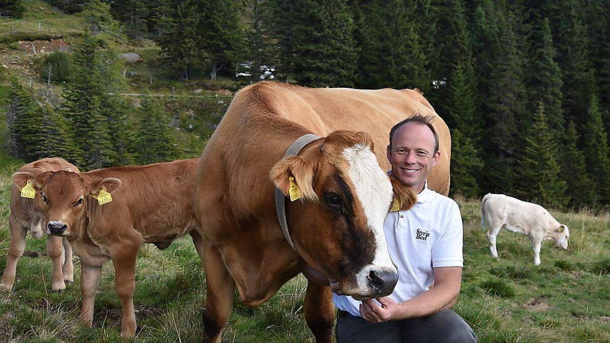 Alois Kiegerl aus Trahütten ist seit heuer neuer Obmann der Weidegemeinschaft Hochalm-Bärental