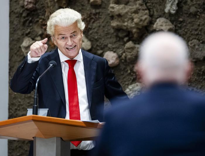 Rechts-rechte Regierungskoalition, aber ohne ihn selbst: Geert Wilders, Niederlande