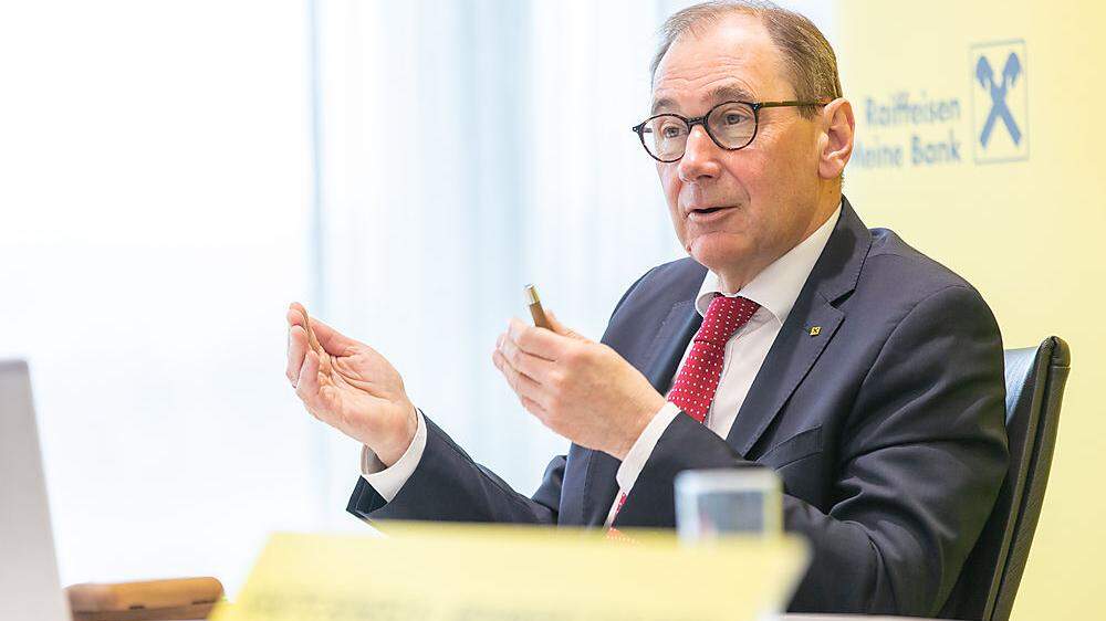 Martin Schaller, Vorstandschef der Raiffeisenlandesbank Steiermark