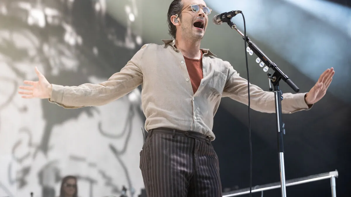 Matty Healy, Frontmann der britischen Band The 1975