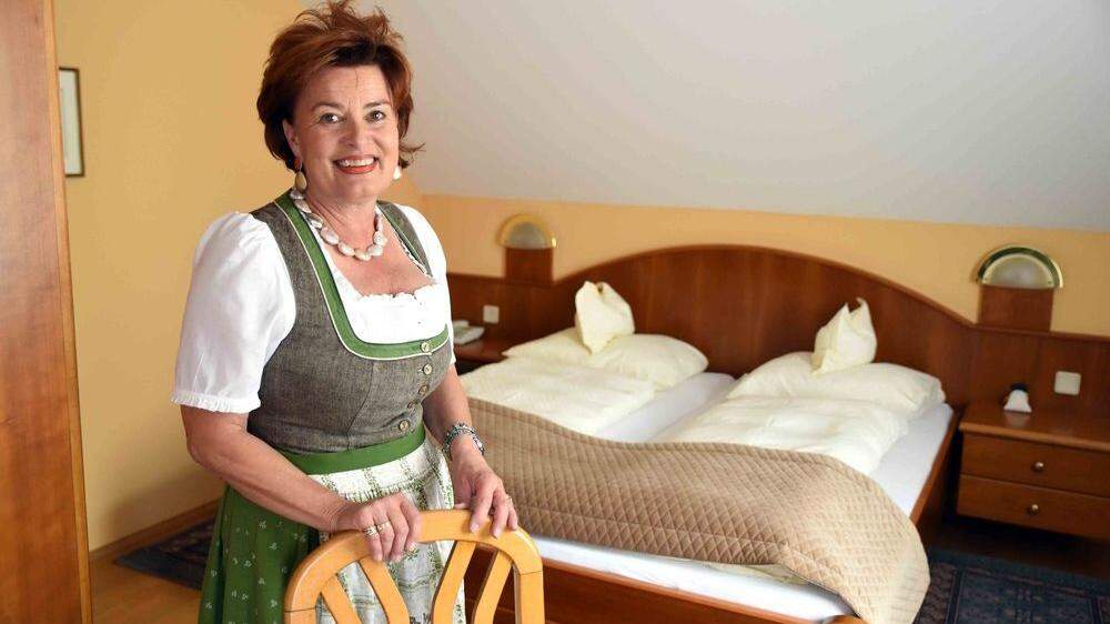 Das Hotel von Marlies Moser bietet 25 Betten 