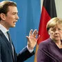 Kurz und Merkel