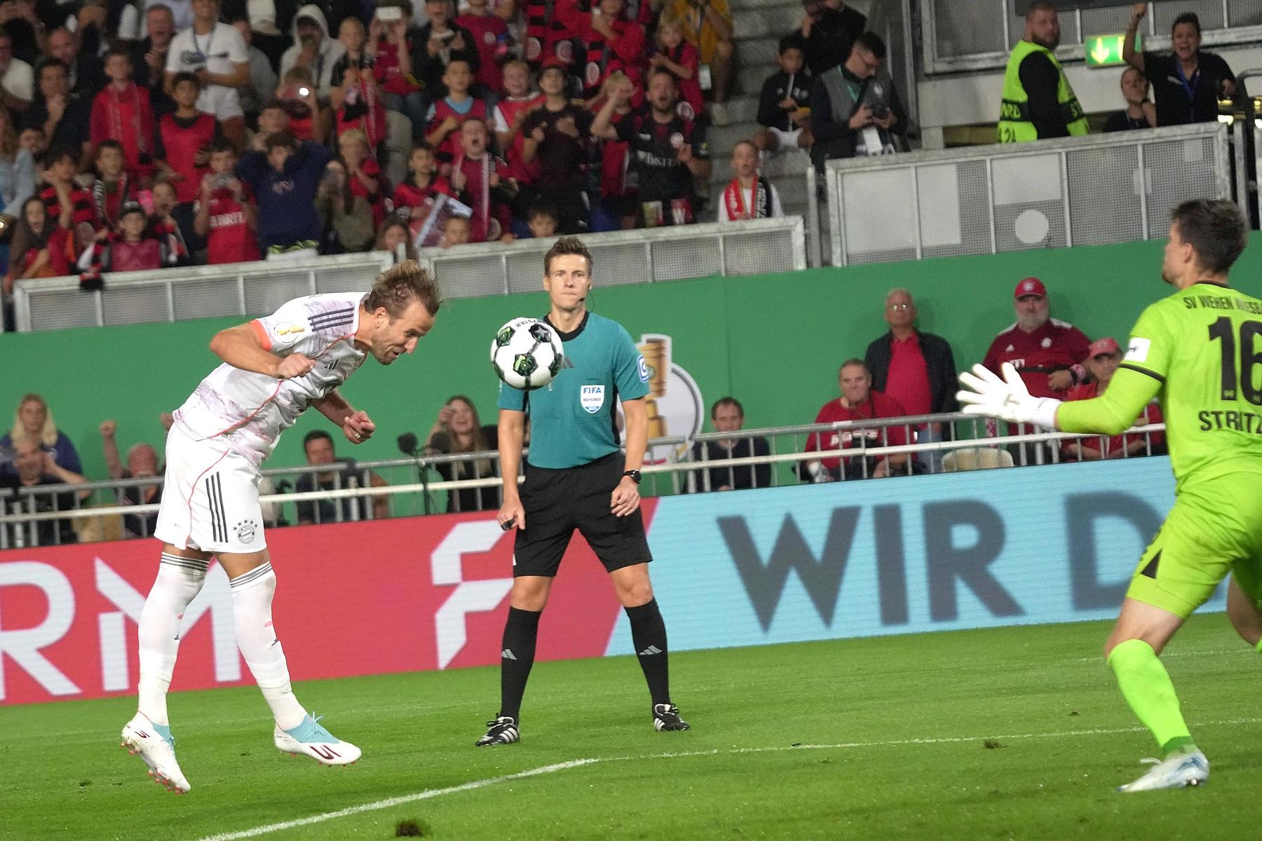 DFB-Pokal: Bayern München zittert sich in die nächste Cuprunde
