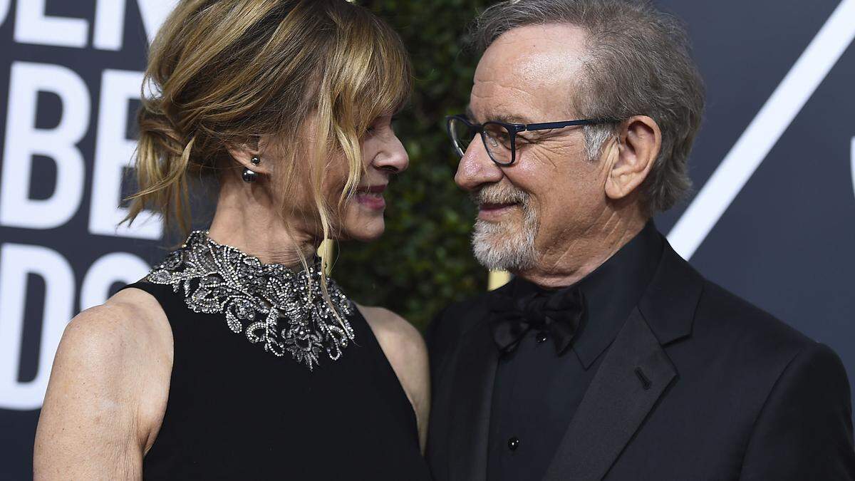  Steven Spielberg und seine Frau Kate Capshaw