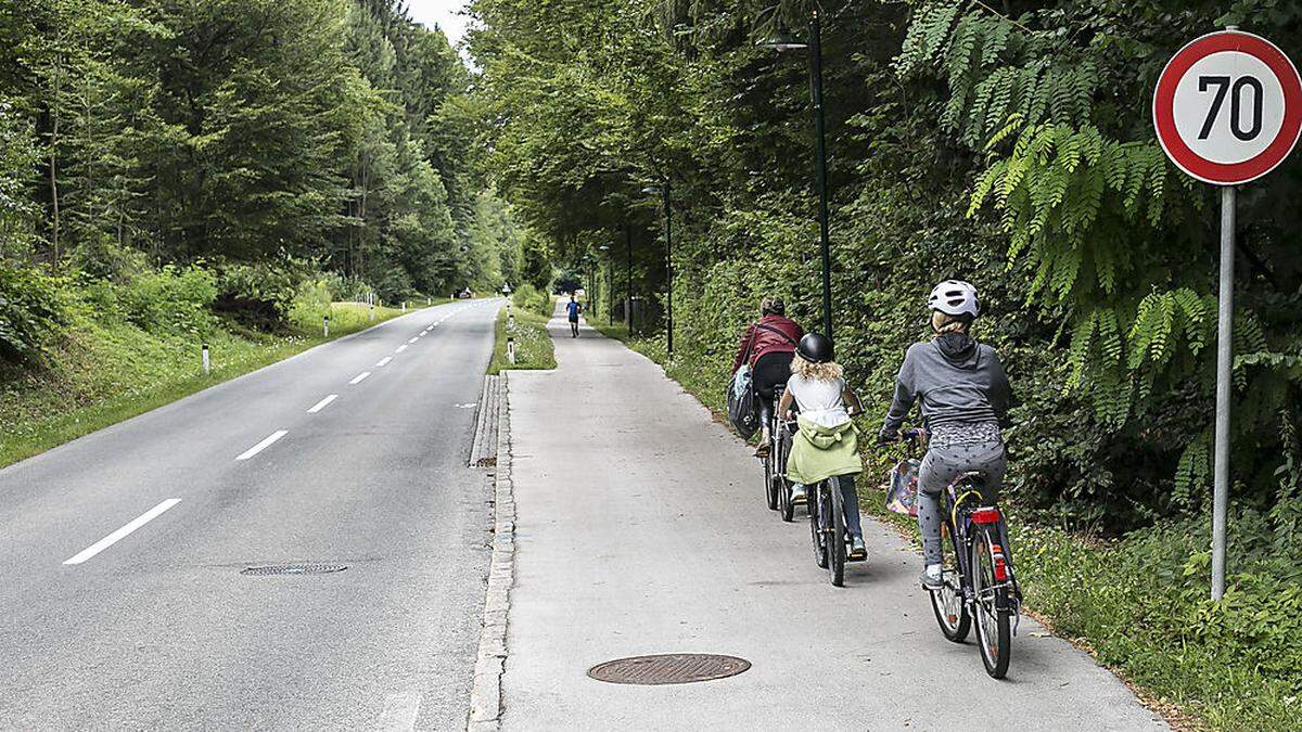 Das Projekt Radweg am Wörthersee-Südufer stockt