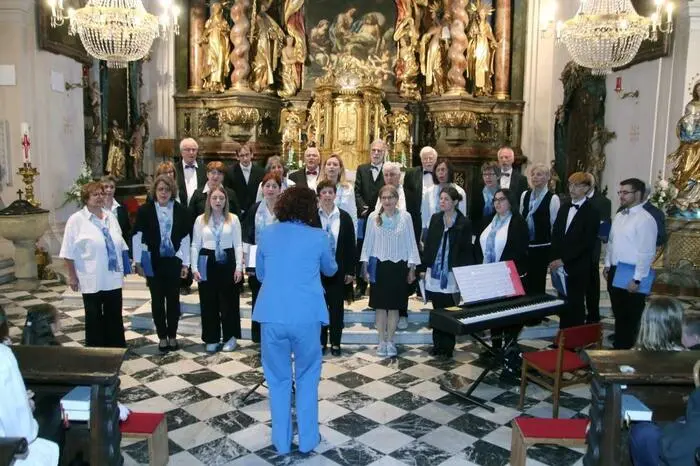 den Hafner Chor aus Maria Lankowitz (Leitung Ida Hafner),