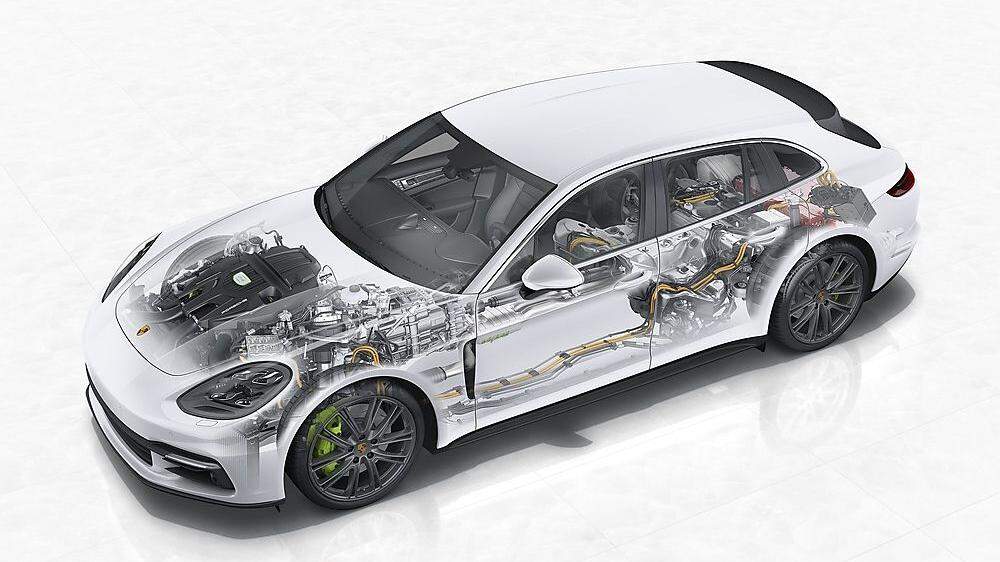 Porsches Panamera Turbo S E-Hybrid mit 680 PS (V8- und E-Motor) ab 189.052 Euro