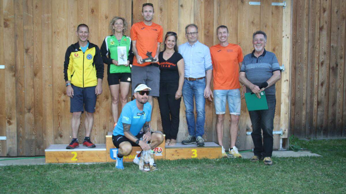 Siegerehrung des 13. Römerlauf in Dölsach