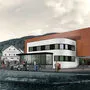 Das neue Veranstaltungszentrum auf dem Dorfplatz