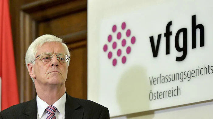 Gerhart Holzinger, Präsident des Verfassungsgerichtshofes, muss sich neuerlich mit der Heta befassen
