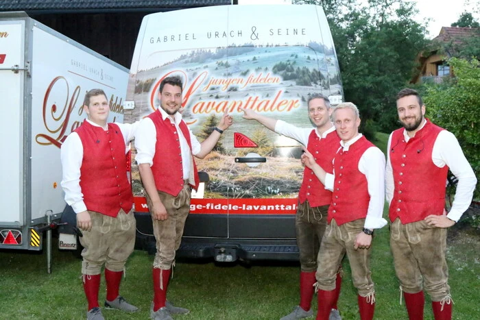 Auch die Musik stimmte. Mit der Gruppe „Die jungen fidelen Lavanttaler“ konnte eine Top-Band aus dem Lavanttal gewonnen werden. 