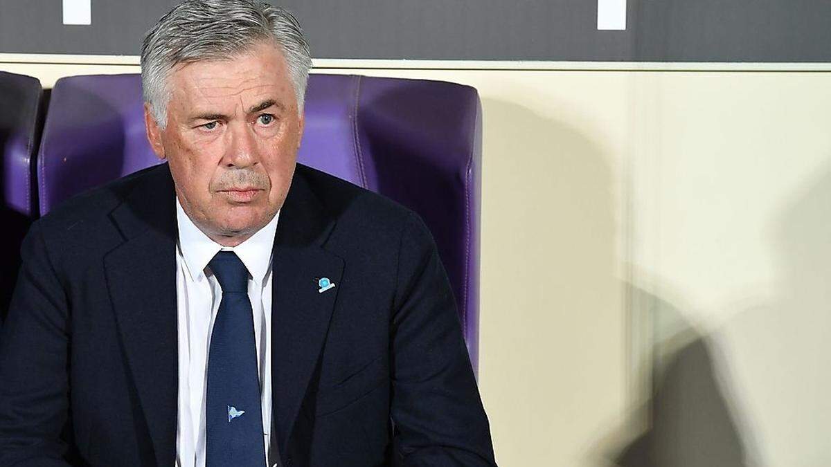 Carlo Ancelotti ist &quot;bestürzt&quot; über den Zustand der Napoli-Kabinen.