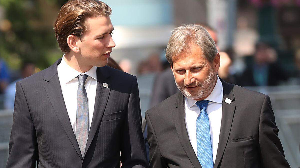 Kurz und Hahn in Bratislava 