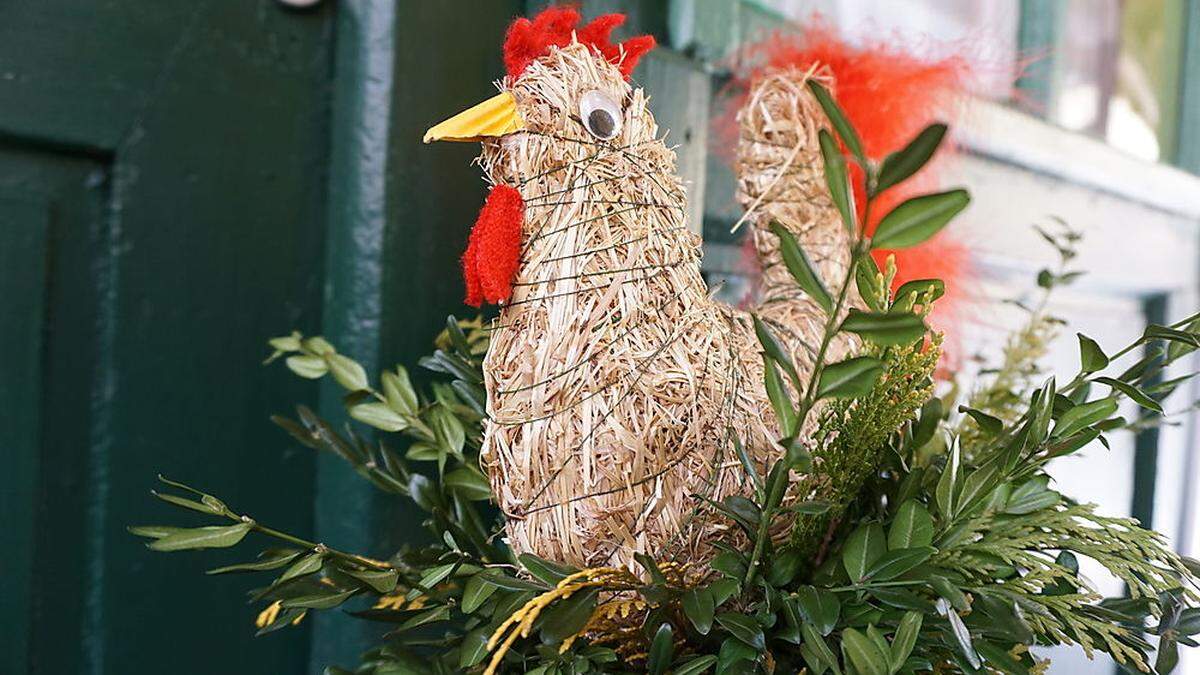 Selbstgemachtes wird beim traditionellen Osterbasar in Friesach angeboten