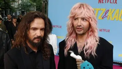 Tom Kaulitz und Bill Kaulitz (rechts)