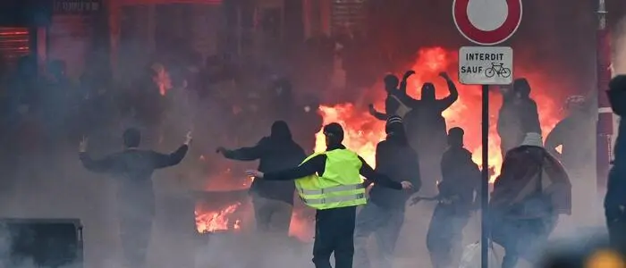 Ausschreitungen in Frankreich
