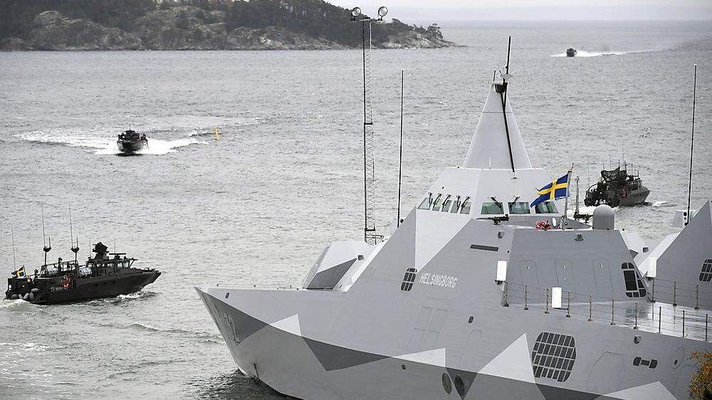 Gemeinsame Übung mit der Nato in schwedischen Gewässern: Moskau droht mit &quot;militärisch-technischer&quot; Antwort