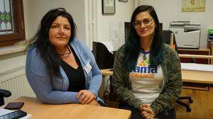Natalija Titikalova und Sabine Wagner bieten in Voitsberg eine Sprechstunde für Ukrainerinnen und Ukrainer an