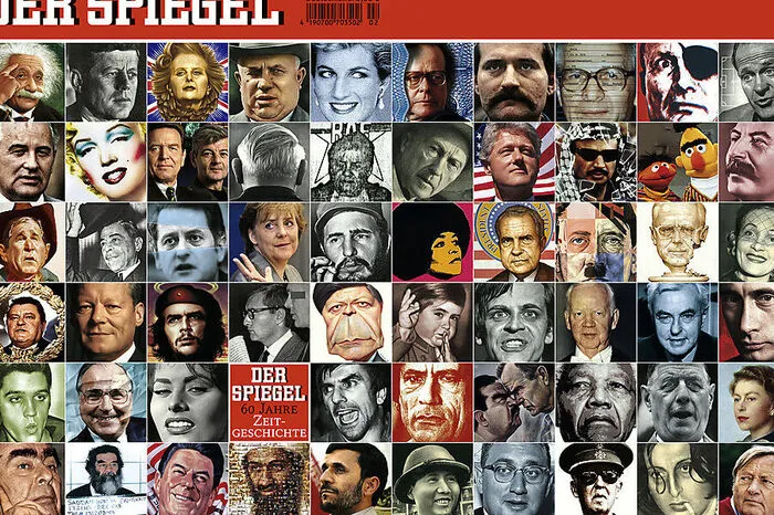 ... die deutsche Einheit war eines der wichtigsten und prägendsten Themen in "Der Spiegel" - davon erzählen zig Cover (hier ein Überblick der Cover anlässlich des 60. Geburtstags) ...