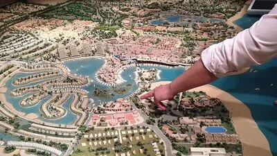 So sah der Plan des verstorbenen, kuwaitischen Investors aus. Teile davon wurden bereits realisiert