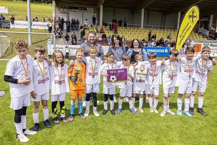 Platz 2 belegte die VS St. Ulrich