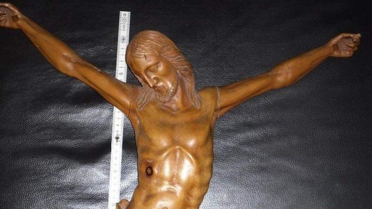 Diese Jesus-Statue wurde gestohlen 