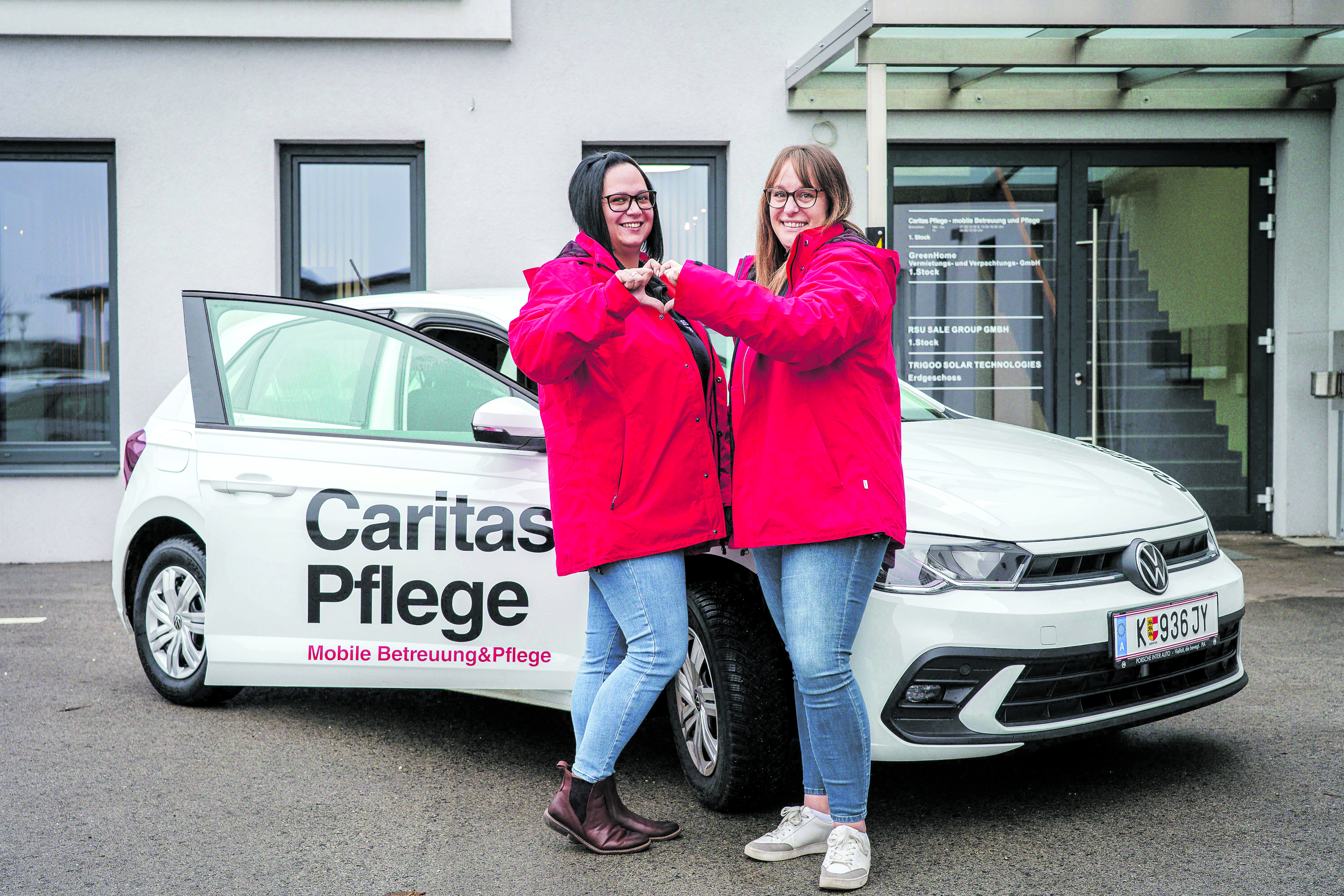 Das Team der Caritas Pflege meistert den Alltag mit Herz und Fachkompetenz