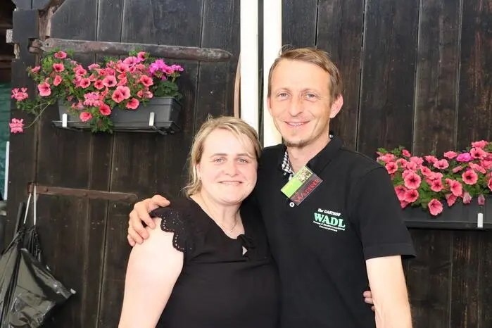 Die Wirtsleut vom Gasthof Wadl  Jasmin & Philipp Wadl freuten sich über den großen Erfolg!