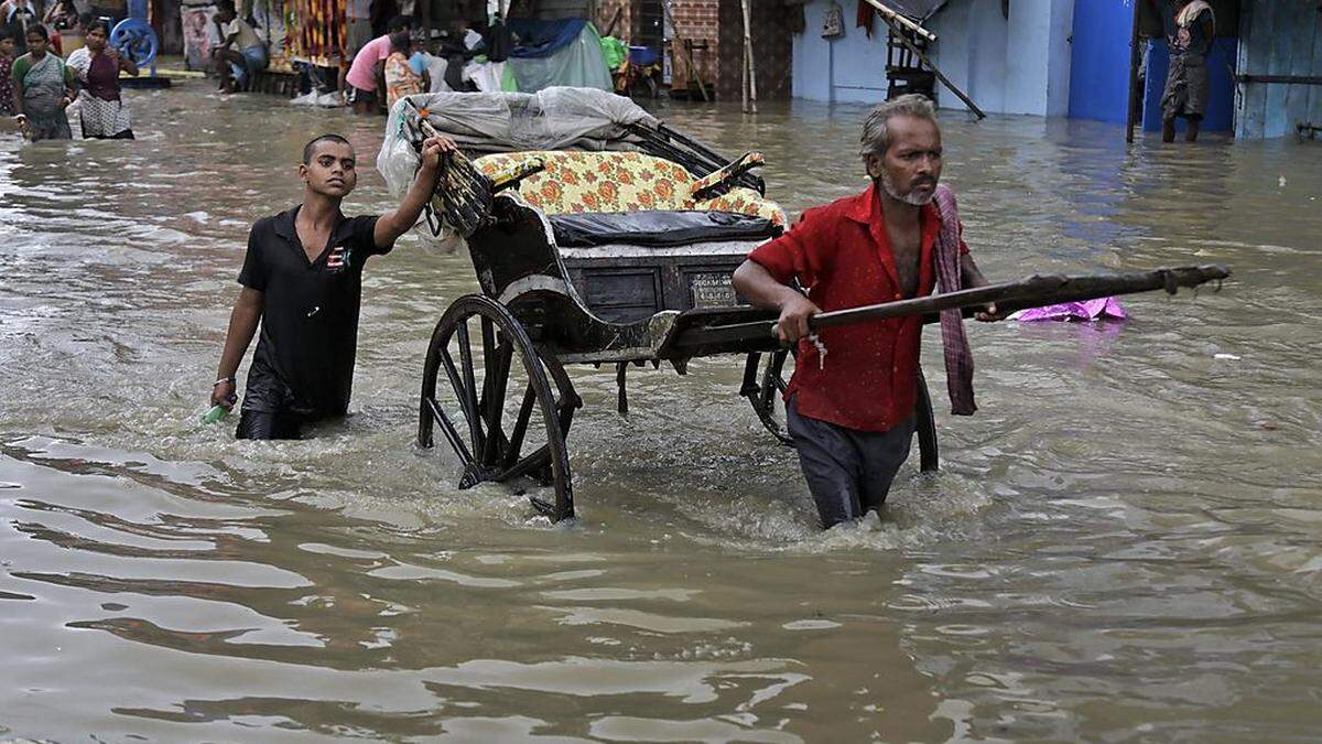 200.000 Menschen sind von den Folgen des Monsun betroffen 
