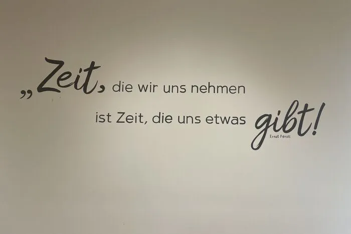 Das Motto des Wieserhofes.