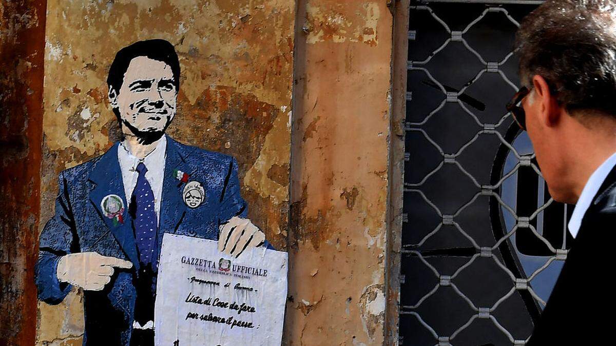 Ministerpräsident Giuseppe Conte kämpft um sein politisches Überleben