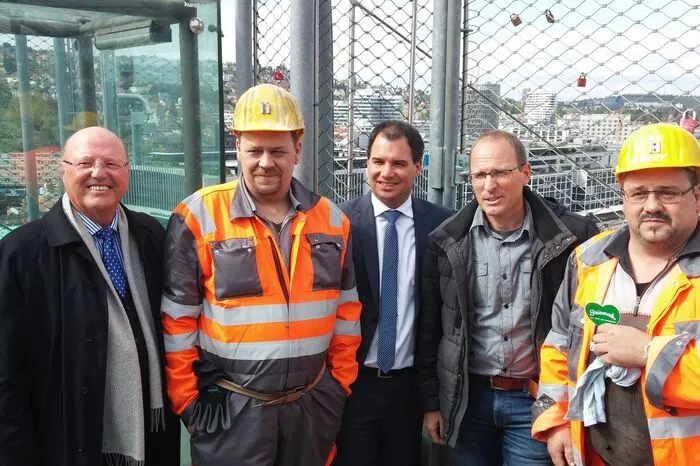 Bei "Stuttgart 21" ist steirisches Know-How sehr gefragt. 55 Steirer arbeiten bei dem 6,5-Milliarden-Euro-Projekt, weiß Vorsitzender Georg Brunnhuber. Helmut Seer, Horst Schweiger und Martin Seer sind drei von ihnen.