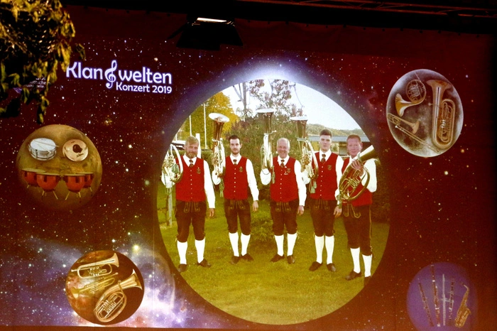 ...zu "Musikalischen Klangwelten" vereinte.