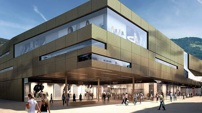 Ob das Kaufhaus gebaut wird, ist momenta nicht klar