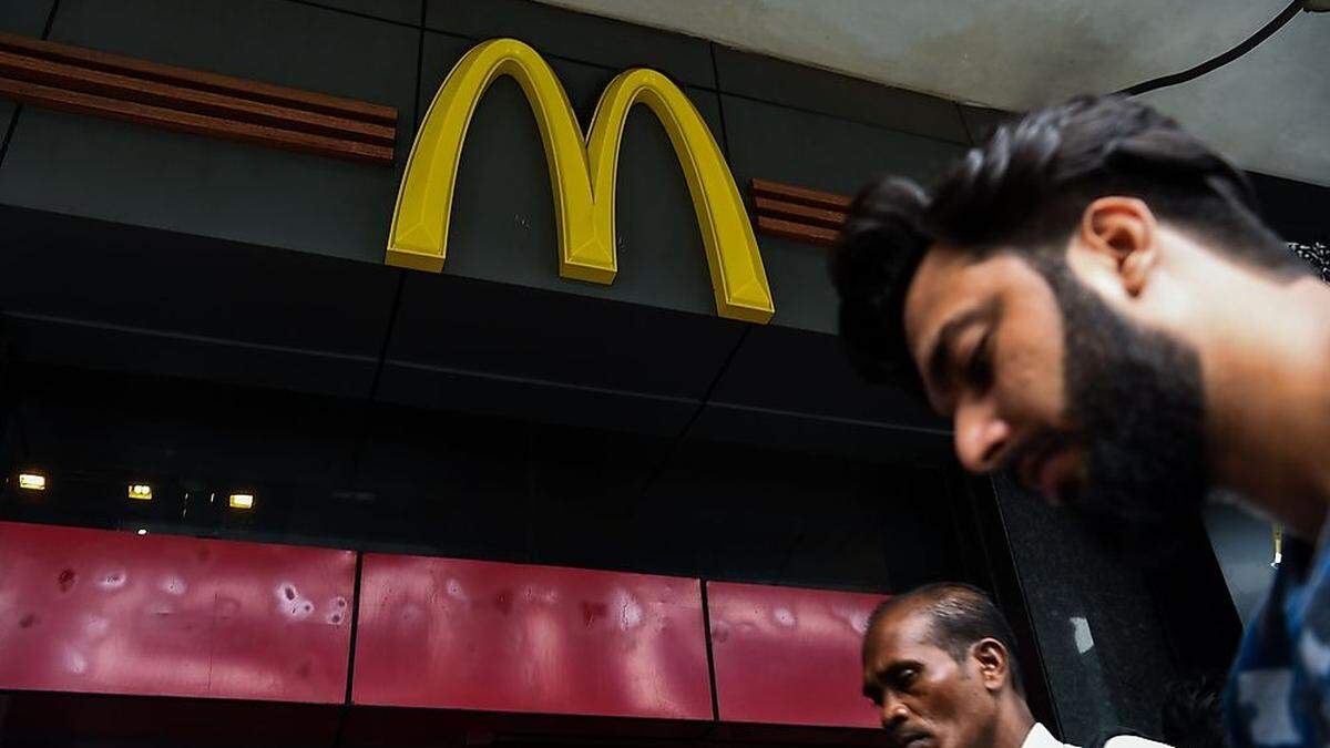 In Indien werden 169 McDonald's-Filialen geschlossen