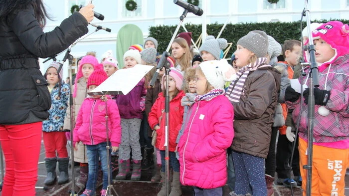 Musikalisch wurde Bischof Krautwaschl begrüßt.