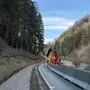 Das betroffene Straßenstück an der B 20