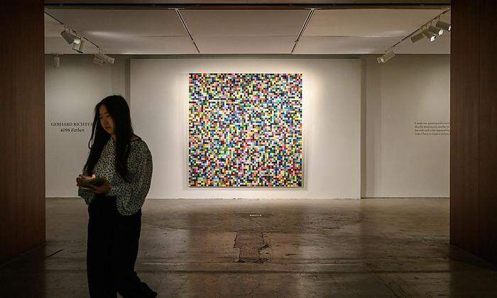 Geschätzt auf fast 23 Millionen Euro: Gerhard Richters "4096 Farben"