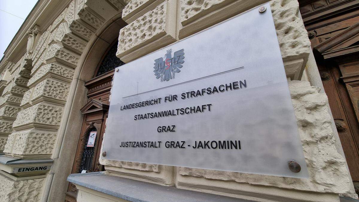 Am Donnerstag startet der Prozess am Straflandesgericht Graz