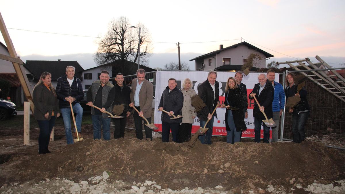 Am 31. Oktober wurde in Söding-St. Johann zur Spatenstichfeier eingeladen