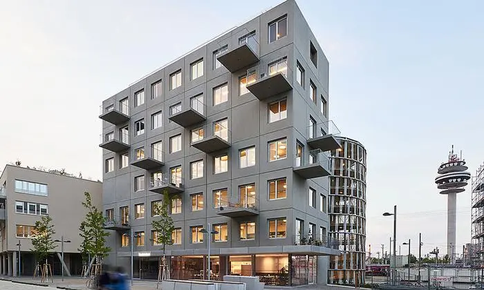 Der sogenannte "Stadtelefant" im Sonnwendviertel hinter dem Wiener Hauptbahnhof wurde ausgezeichnet