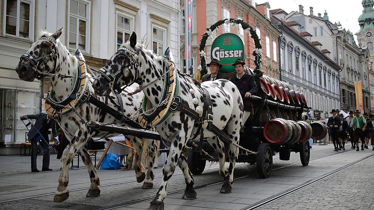 Gösser ist eine der wichtigsten Marken der Brauunion