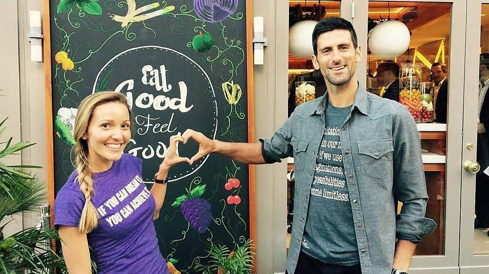 Novak Djokovic und seine Ehefrau Jelena wurden beide positiv auf das Coronavirus getestet