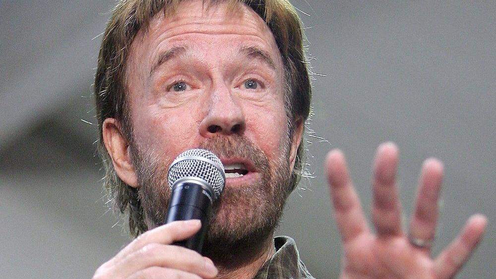 Schaffte es nicht nach Stuttgart: Chuck Norris