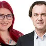 Cornelia Krautstingl (SPÖ) und Karl Hierzer (Grüne)
