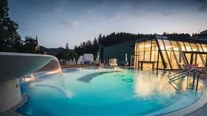 Entspannen mit Ausblick in der Terme Dobrna